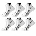 6 Pairs Socks Men'S Short Socks Sweat Absorbent and Odorous Basketball Socks Running Sports Socks Breathable Mesh Men'S Socks