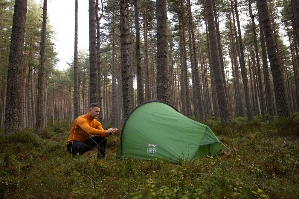 Nevis 100 Lightweight 1-Person Tent – Compact, Waterproof Backpacking & Hiking Tent with Fast Setup (UK ONLY DELIVERY)