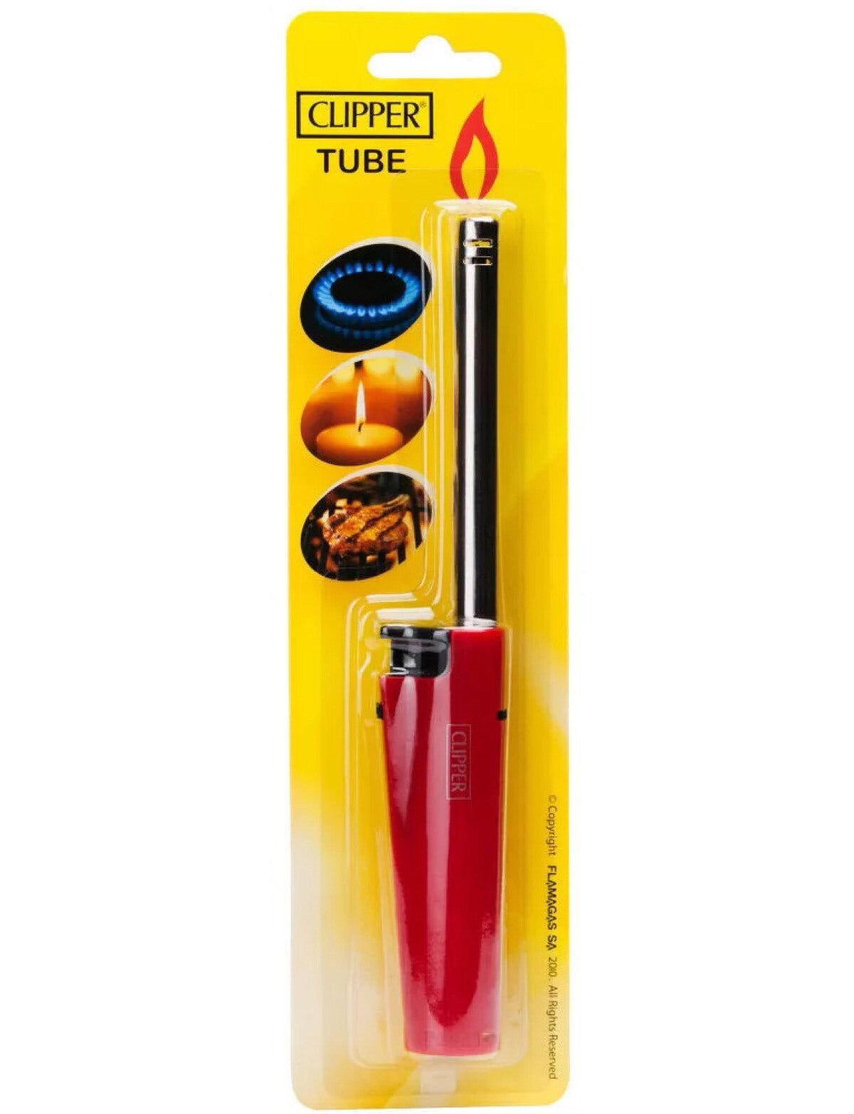 Clipper Cooker BBQ Camping Lighter Refillable Safety Flame Barbeque Candle